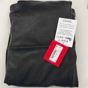 Spanx faux leather leggings
